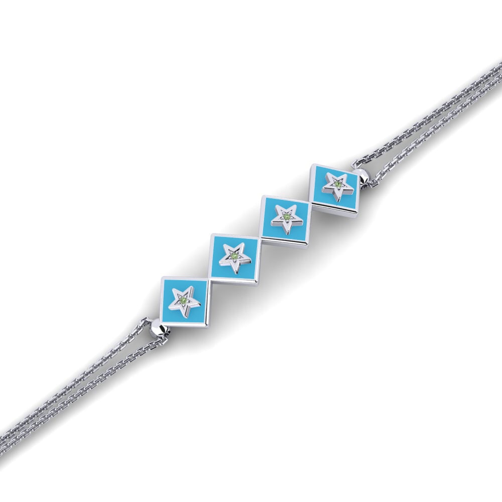 Green Diamond Women's Bracelet Jolgeir