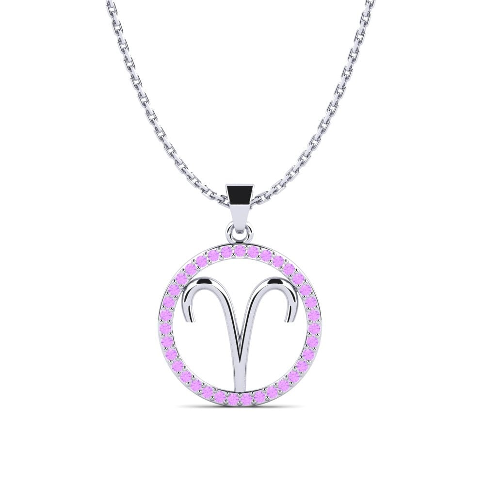 Amethyst Women's Pendant Jolyn Aries