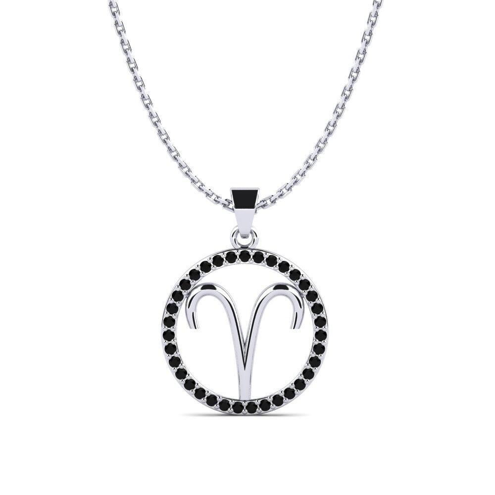 Black Onyx Women's Pendant Jolyn Aries