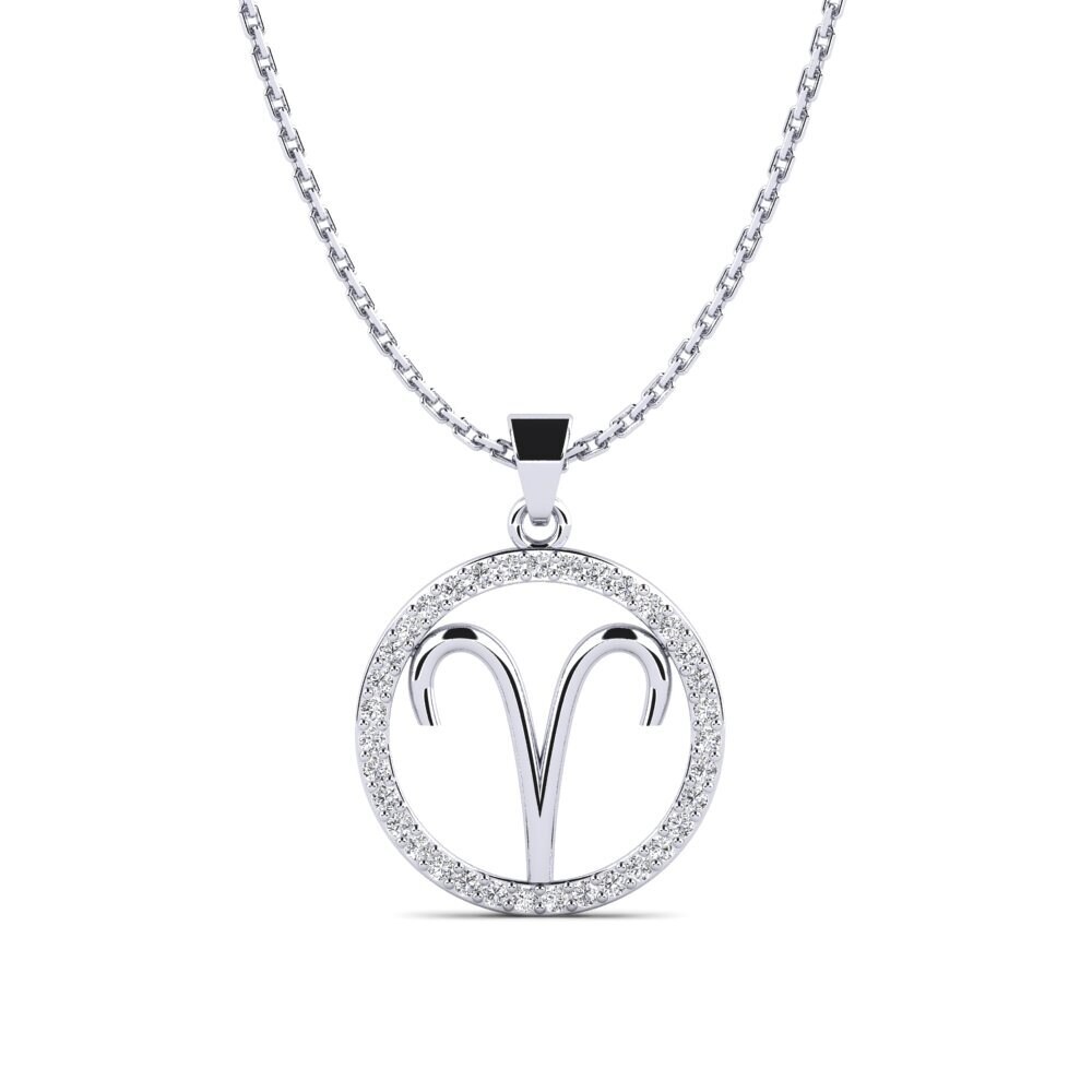 Lab Grown Diamond Women's Pendant Jolyn Aries