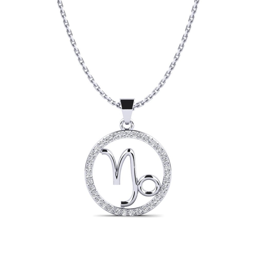 Lab Grown Diamond Women's Pendant Jolyn Capricorn