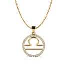 GLAMIRA Anhänger Jolyn Libra