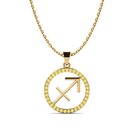 GLAMIRA Anhänger Jolyn Sagittarius