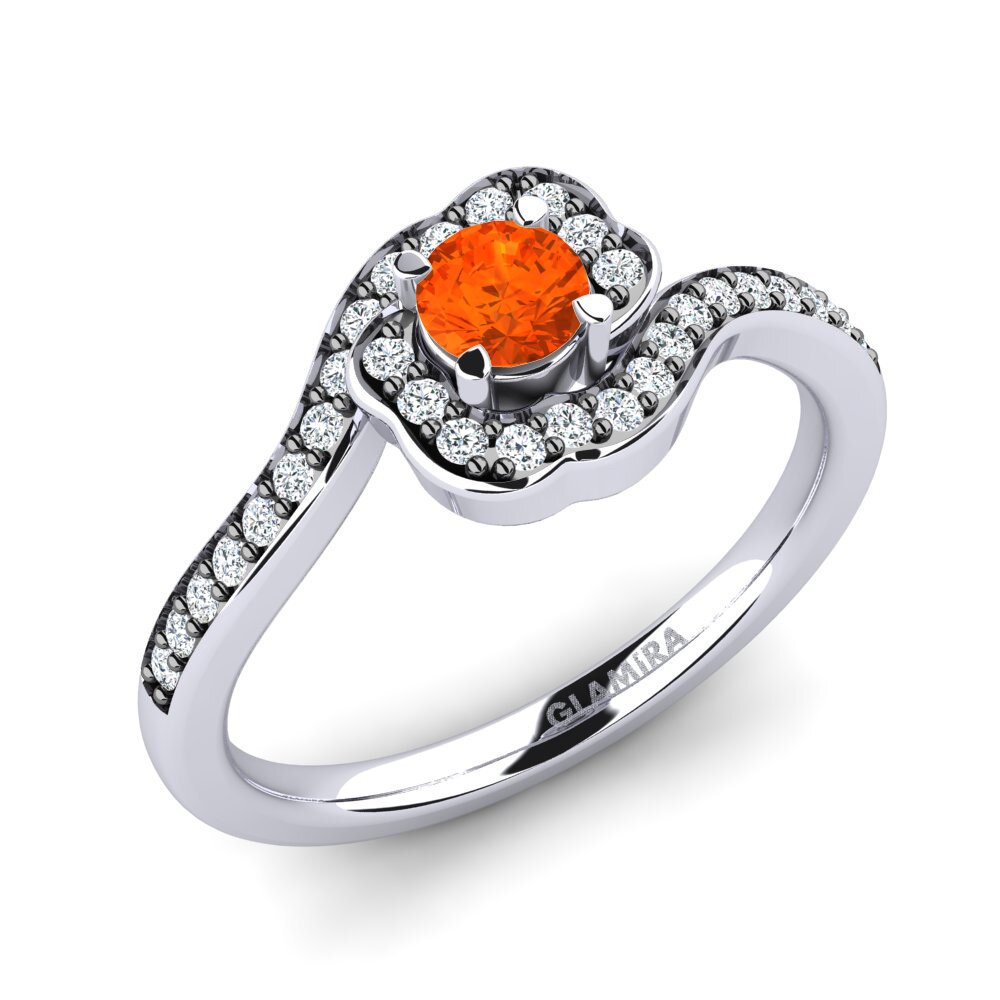 Fire Opal Engagement Ring Jonna 0.25 crt