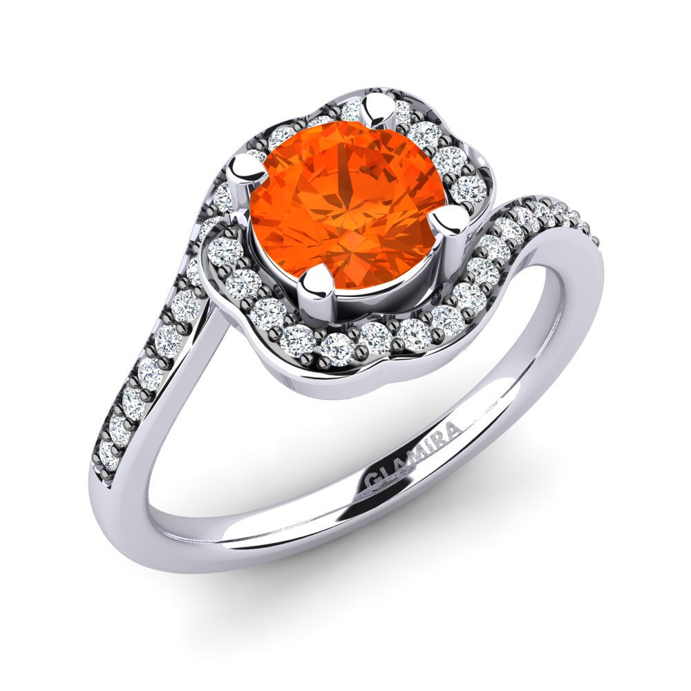 Fire Opal Engagement Ring Jonna 1.0 crt