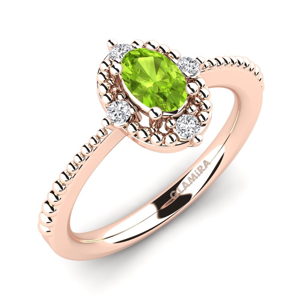 Peridot Engagement Ring Jonquil