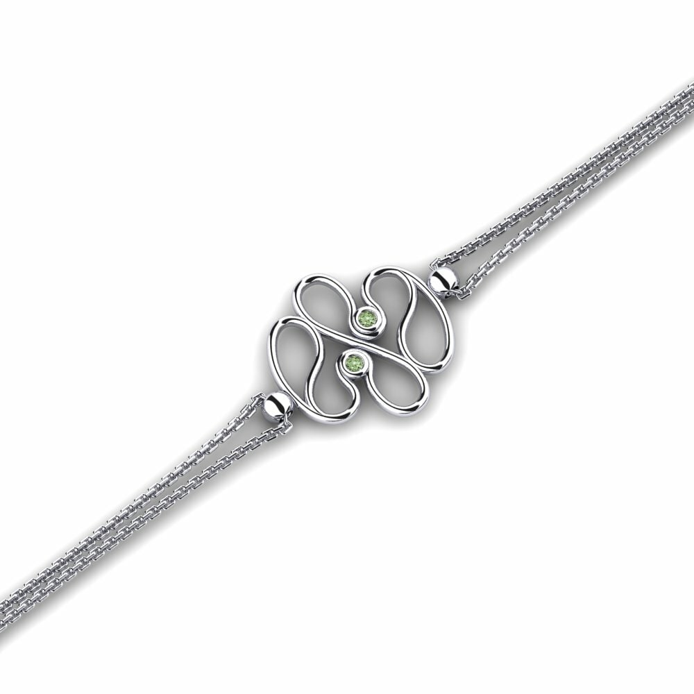 Diamant Vert Bracelet pour femme Jopiniras
