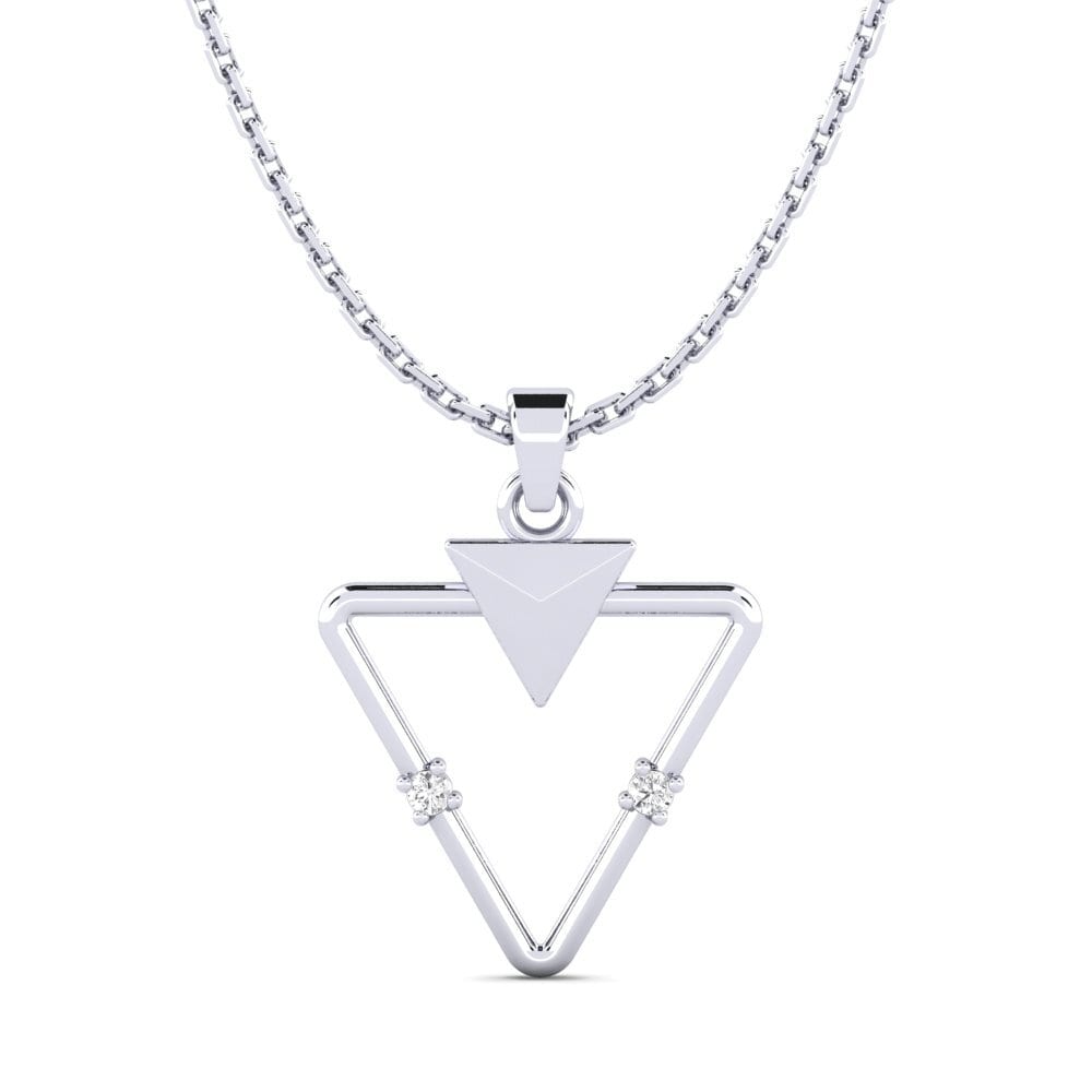 White sapphire Women's Pendant Jopparinen