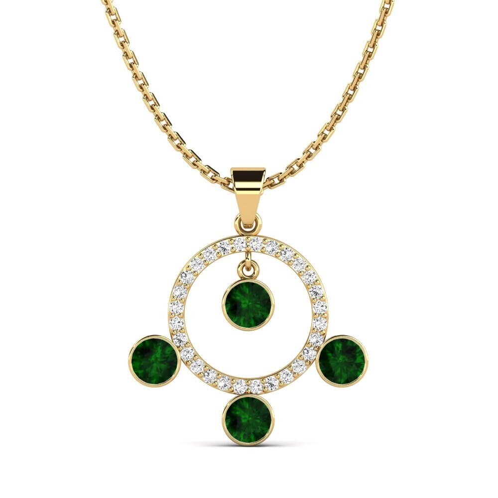 Green Tourmaline Women's Pendant Jorah