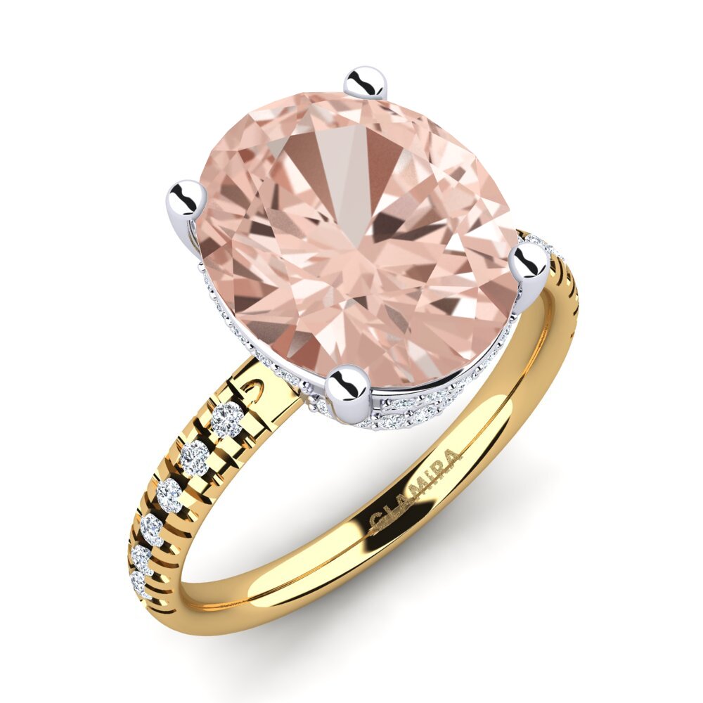 9K Yellow & White Gold Ring Josafina