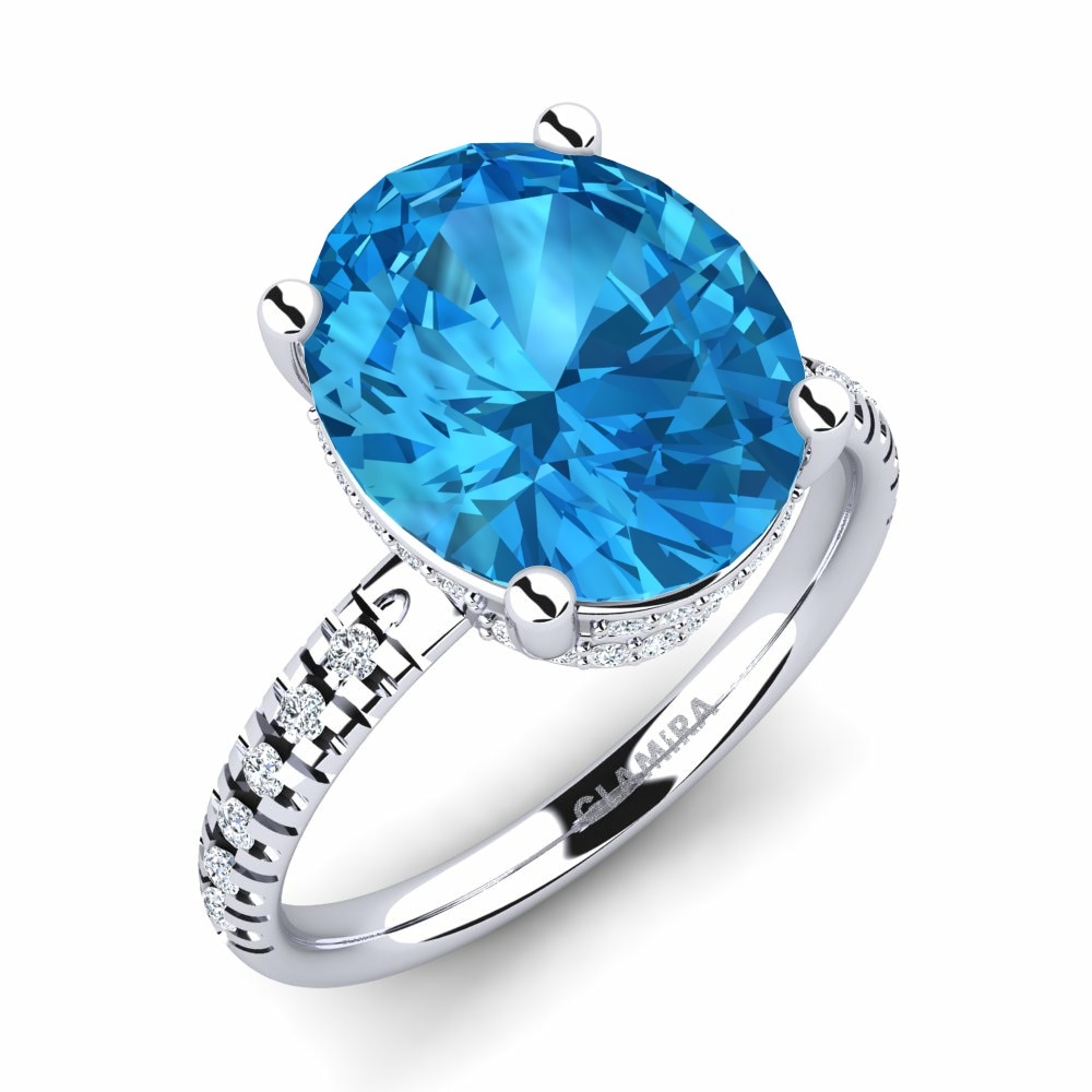 Blue Topaz Ring Josafina