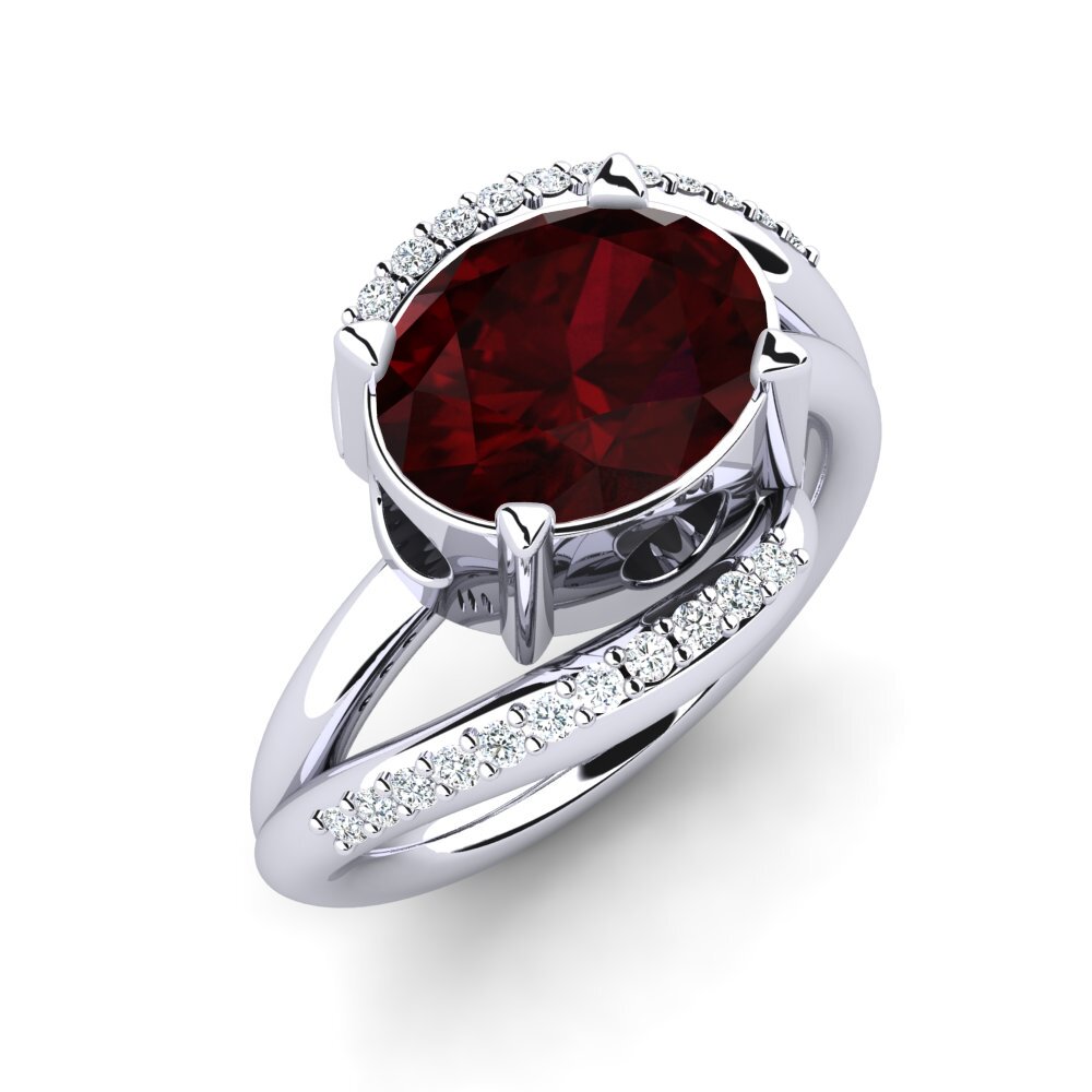Garnet Engagement Ring Juelisa
