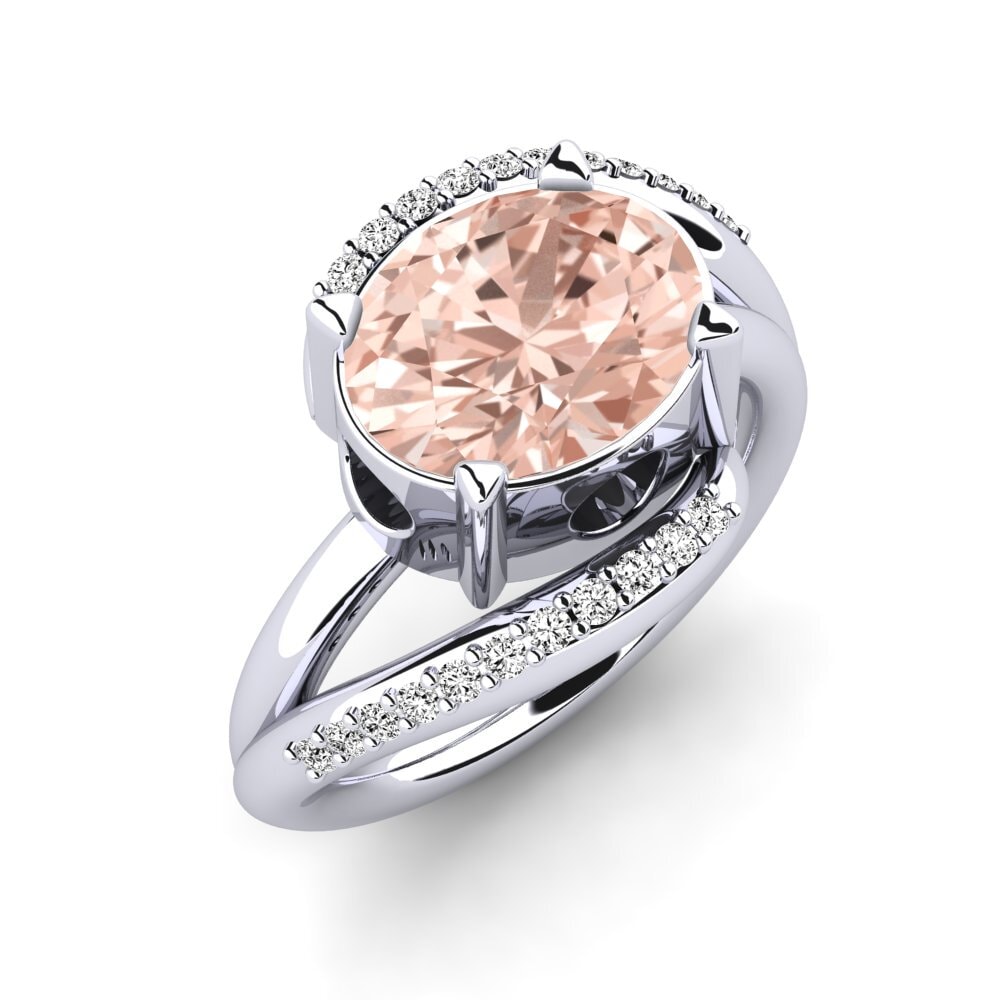 Morganite Engagement Ring Juelisa