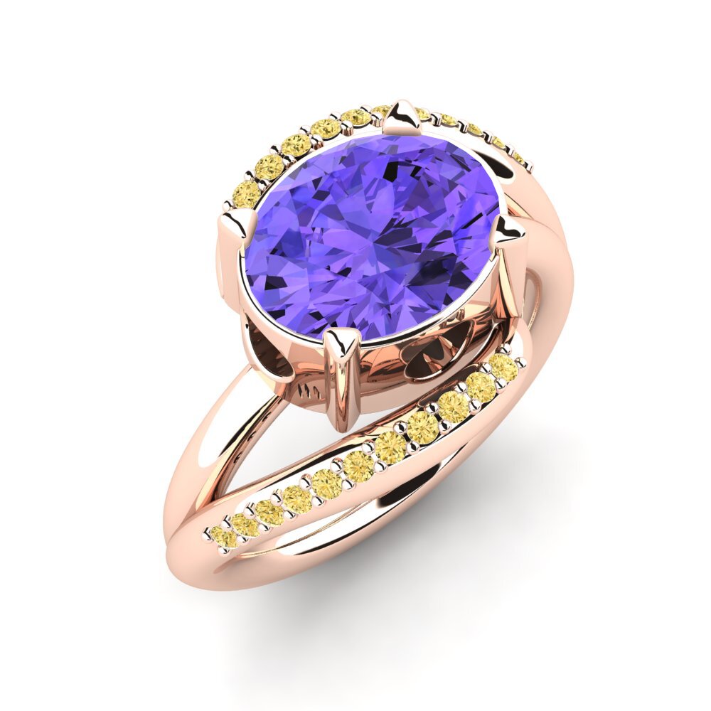 18ct Rose Gold Engagement Ring Juelisa