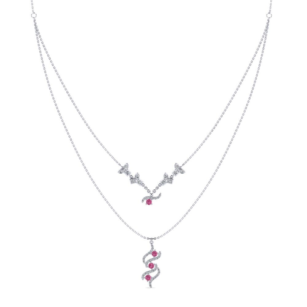 Pink Tourmaline Women's Necklace Julana