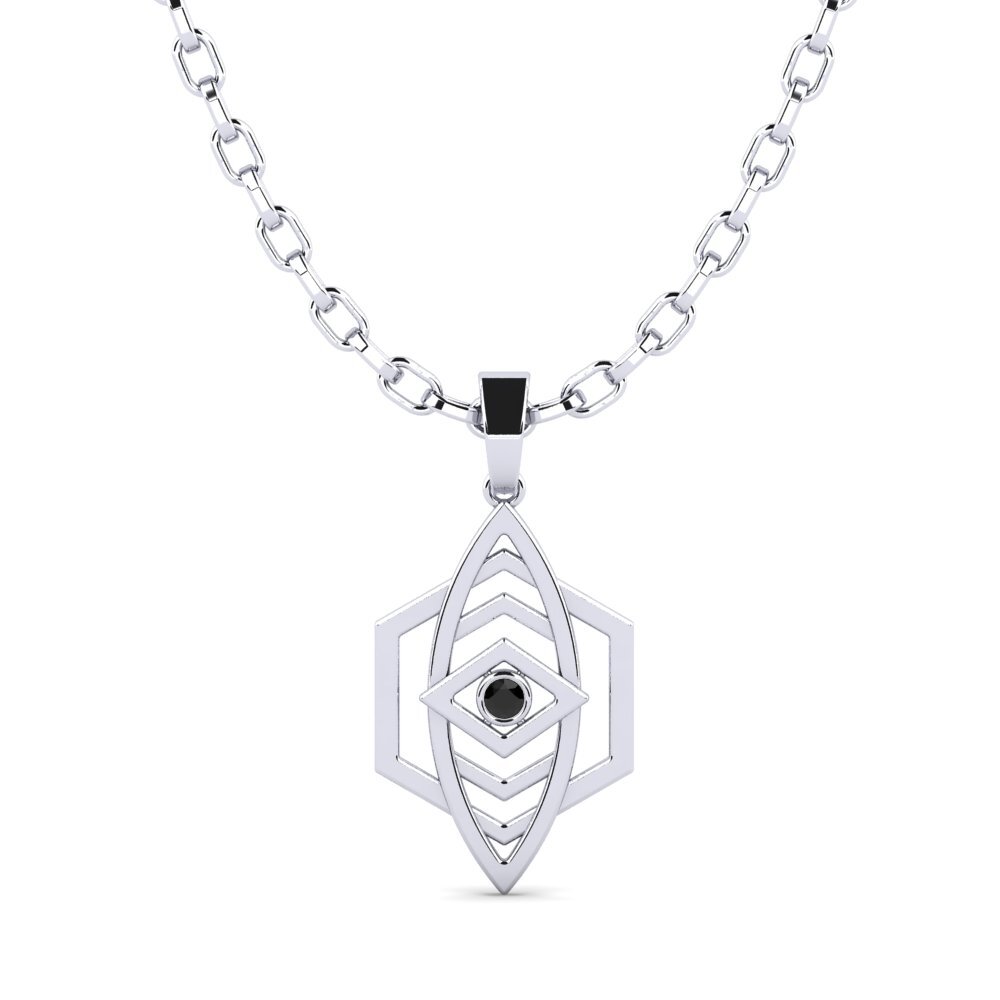 Black Diamond Men's Pendant Juliox