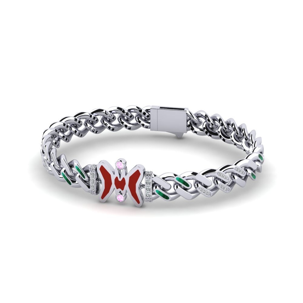 Pink Sapphire Women's Bracelet Junh