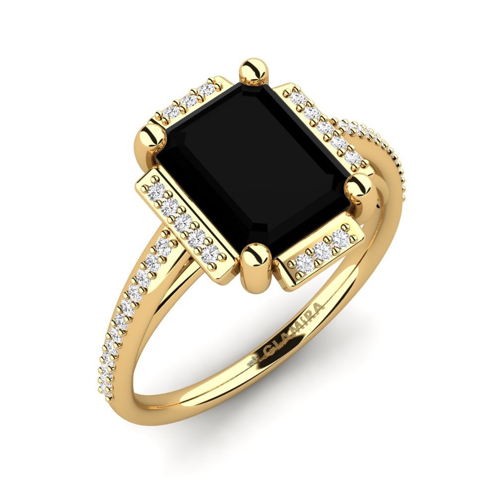 9ct Yellow Gold Engagement Ring Juniper