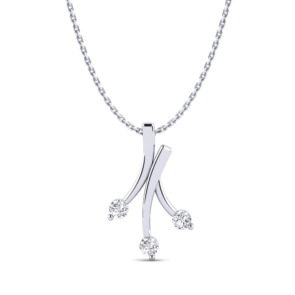 Diamant Damen anhänger Juterike