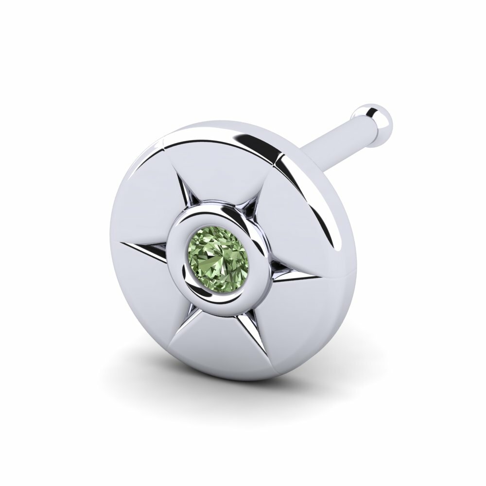 Groene Diamant Neus Pin Kadi