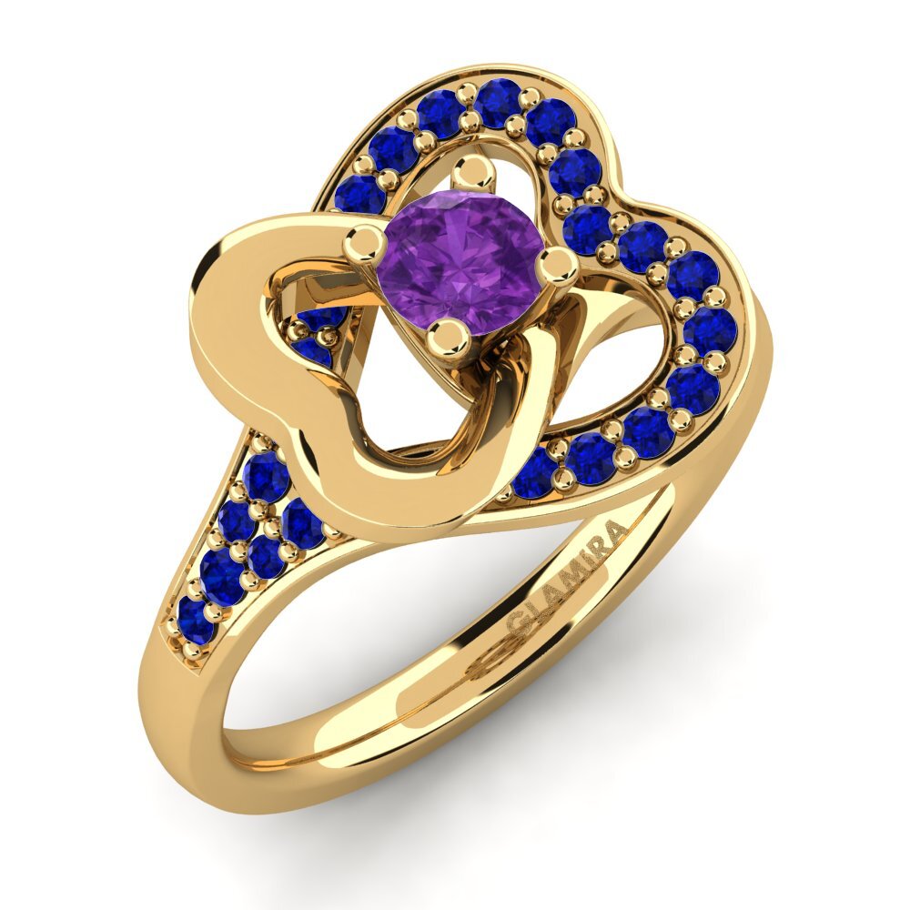 18K Yellow Gold Engagement Ring Kailyn 0.25 crt
