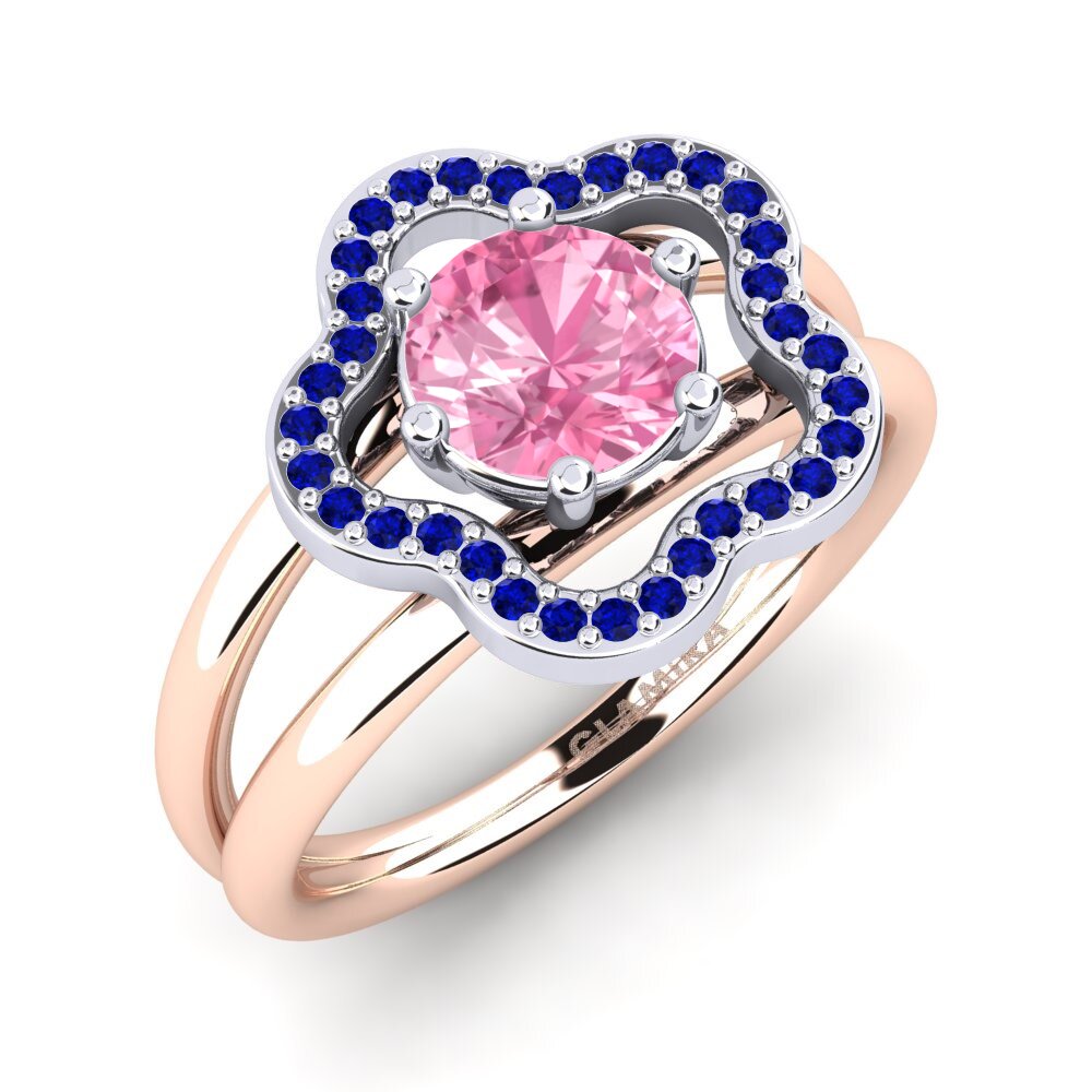 14k Rose & White Gold Ring Kalidah