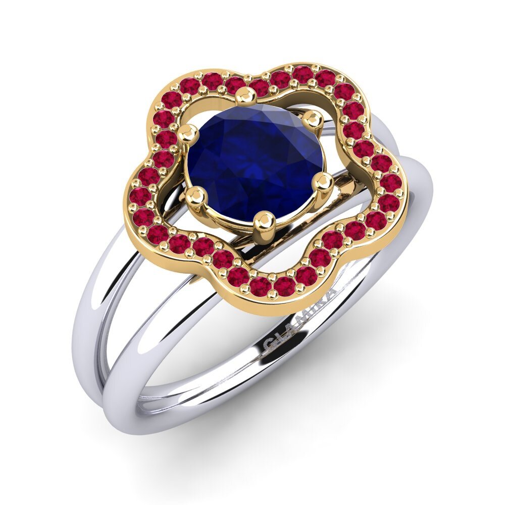 14ct White & Yellow Gold Ring Kalidah