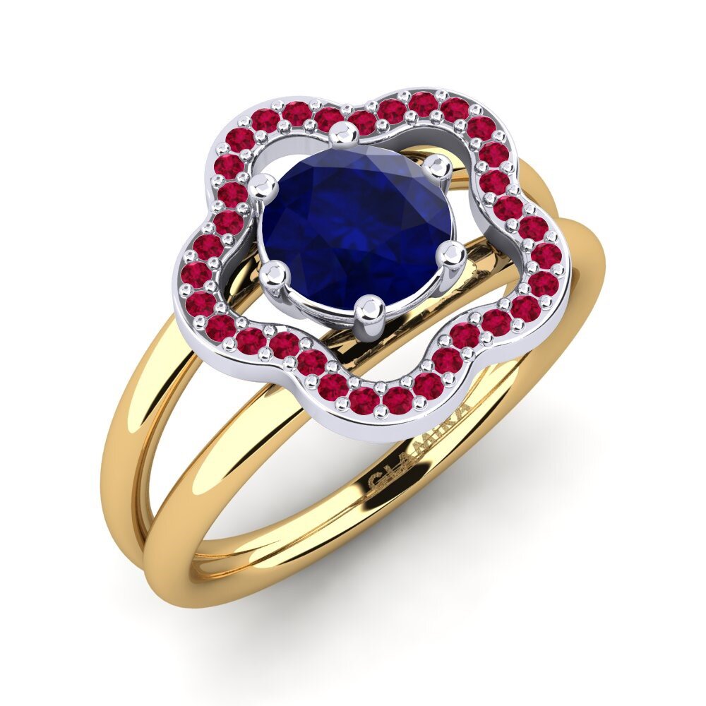 14ct Yellow & White Gold Ring Kalidah