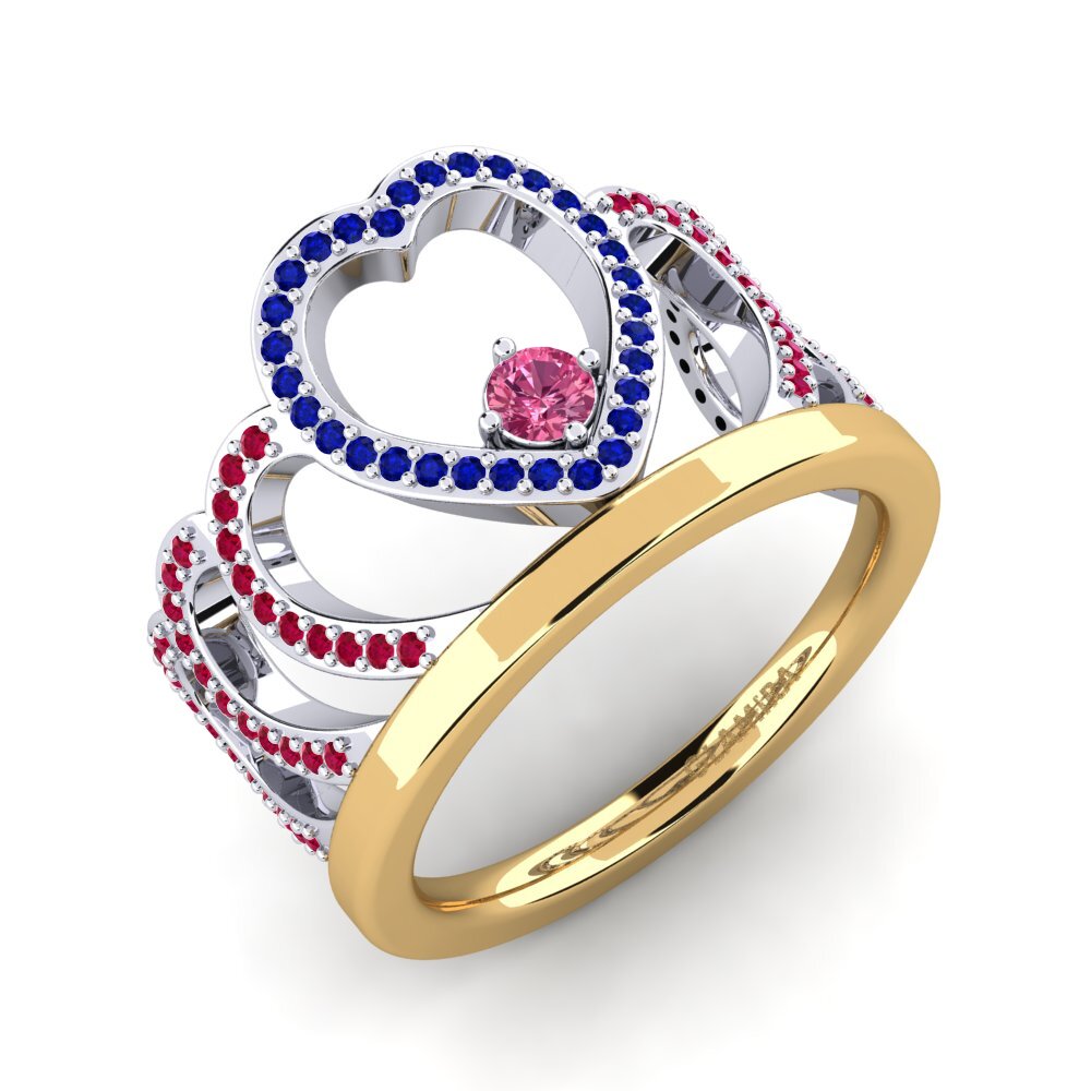 14ct Yellow & White Gold Ring Kalpita