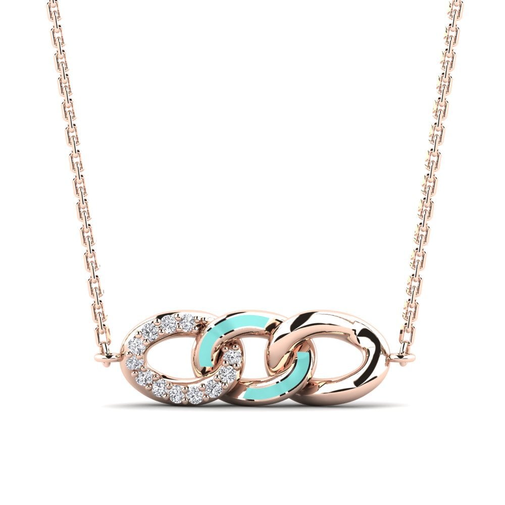 14ct Rose Gold Women's Necklace Kalua