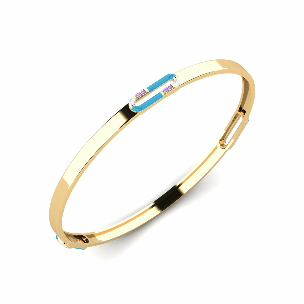 Améthyste Bracelet jonc femme Kalydon
