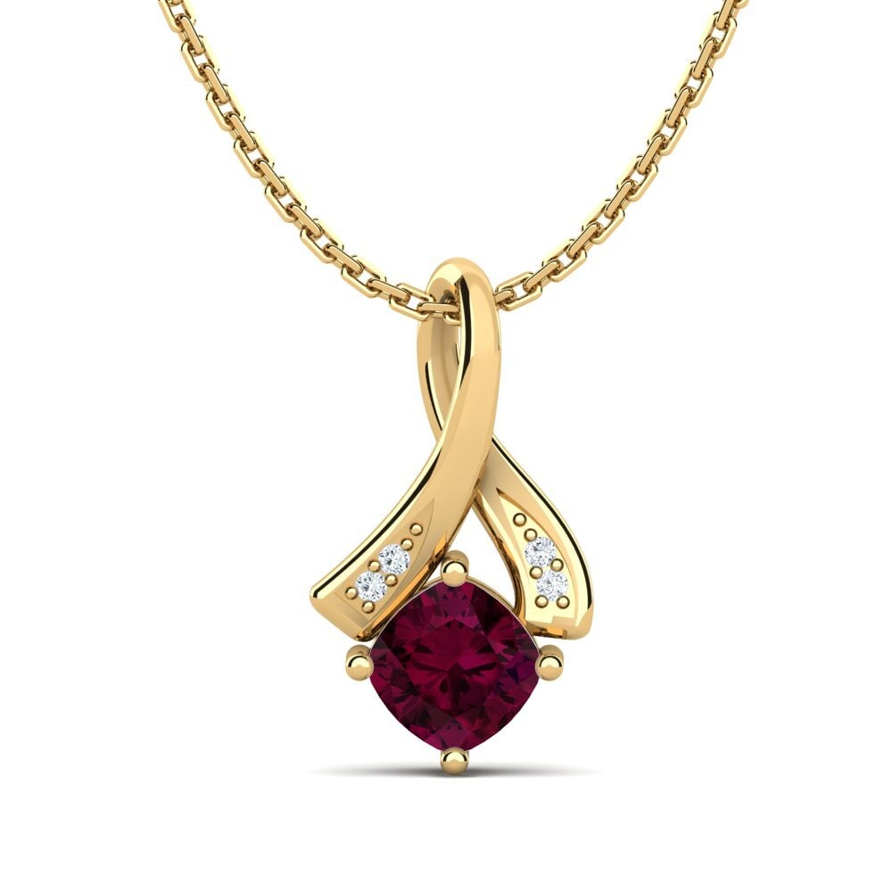 Rhodolite Garnet Women's Pendant Kane