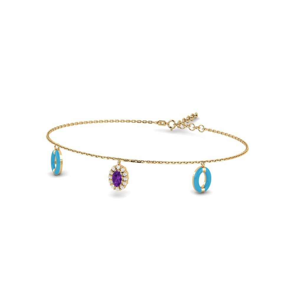 Amethyst Women's Bracelet Karavolas