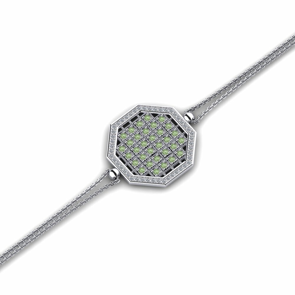 Diamant Vert Bracelet pour femme Karenen