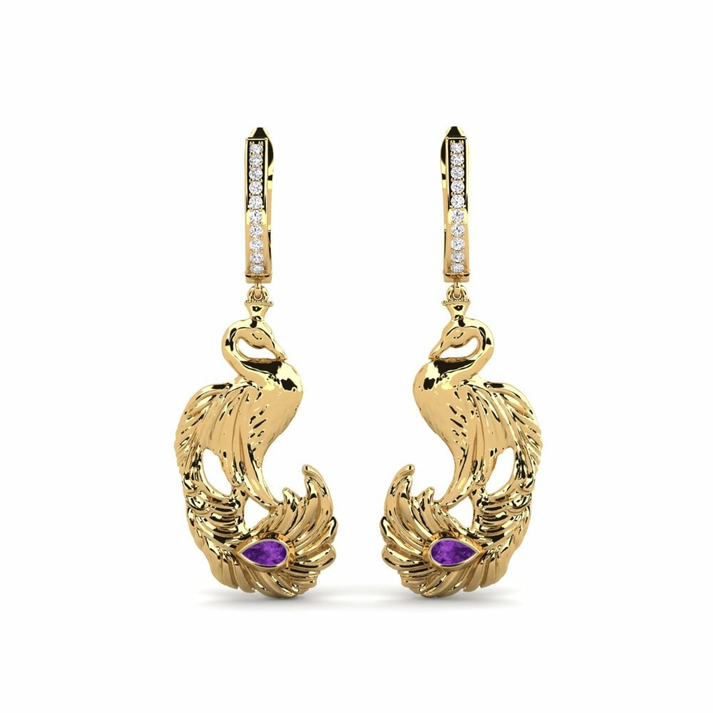 Amethyst Women's Earring Kari