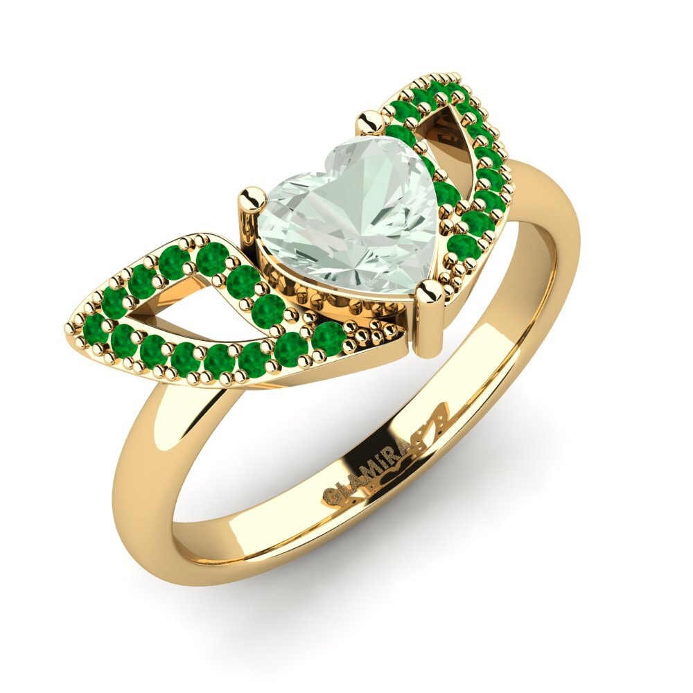 Green Amethyst Ring Kastat