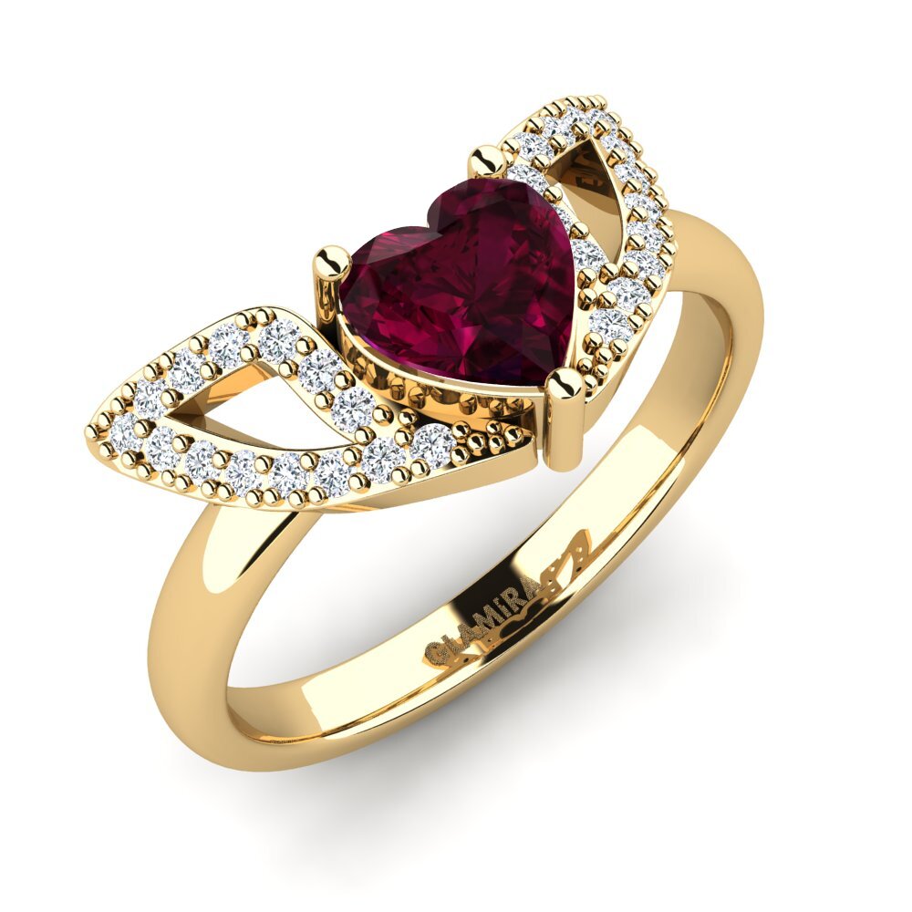 Rhodolite Garnet Ring Kastat