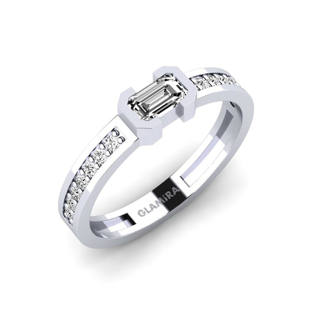 Moissanite Anello Kastilya