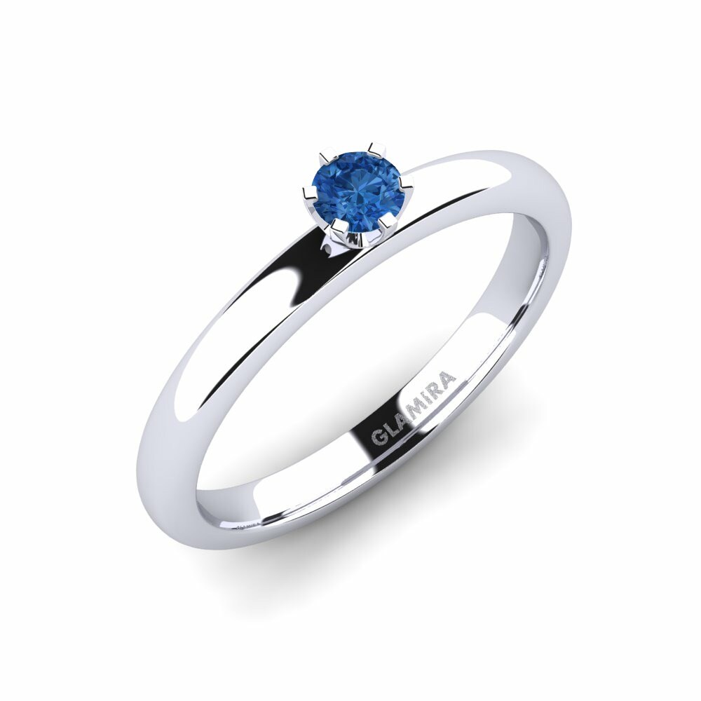 Swarovski Blue Engagement Ring Katherina