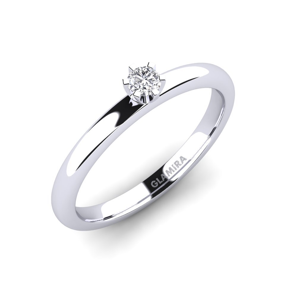 Moissanite Forlovelsesring Katherina 0.1crt