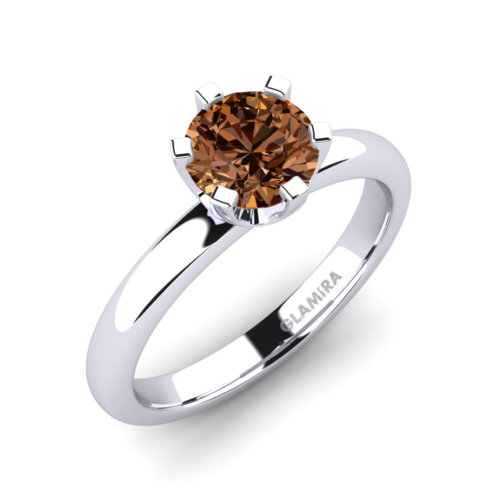 950 Platinum Engagement Ring Katherina 1.0 crt
