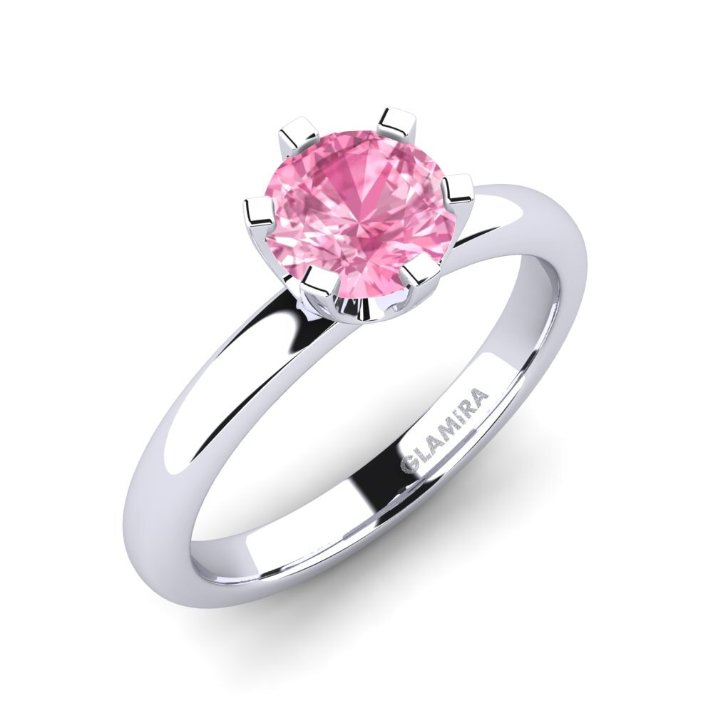 Pink Sapphire Engagement Ring Katherina 1.0 crt