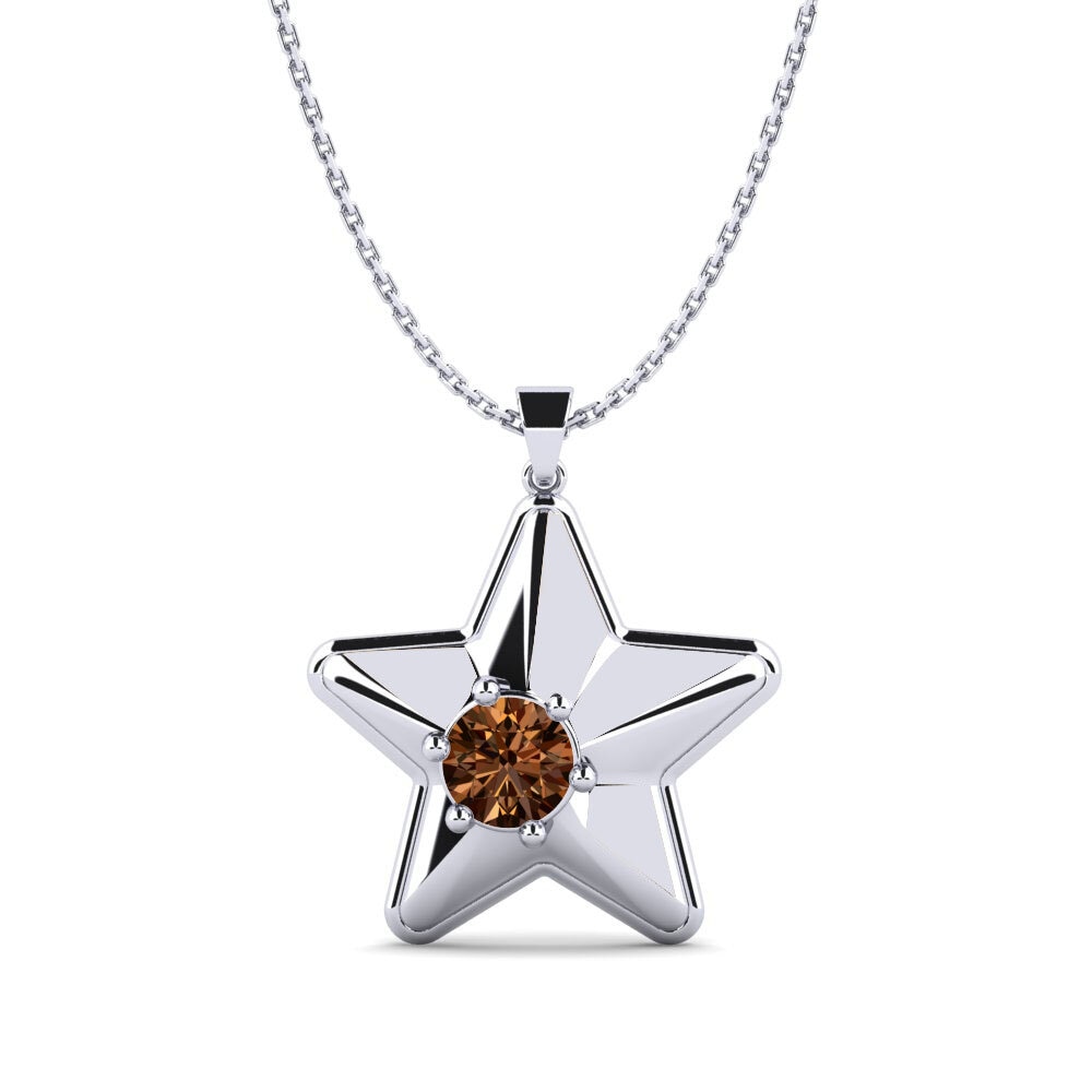 Brown Diamond Women's Pendant Katherneg