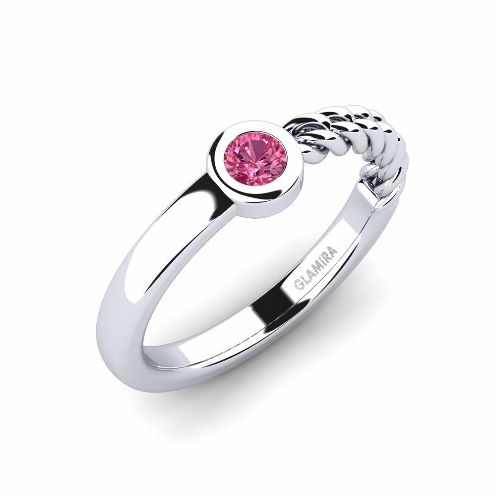 Turmalina rosa Anillo de Mujer Kathleent