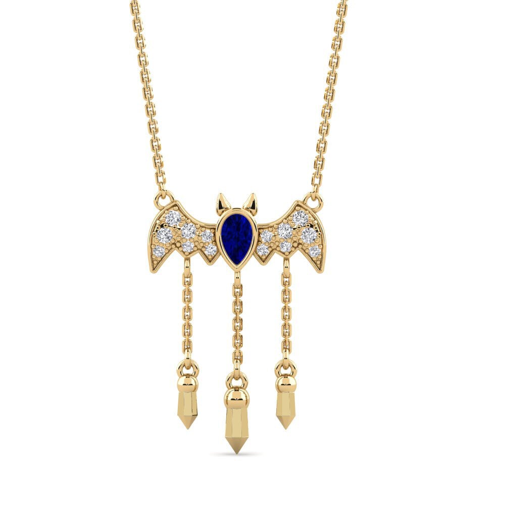 Sapphire Women's Necklace Kcalm