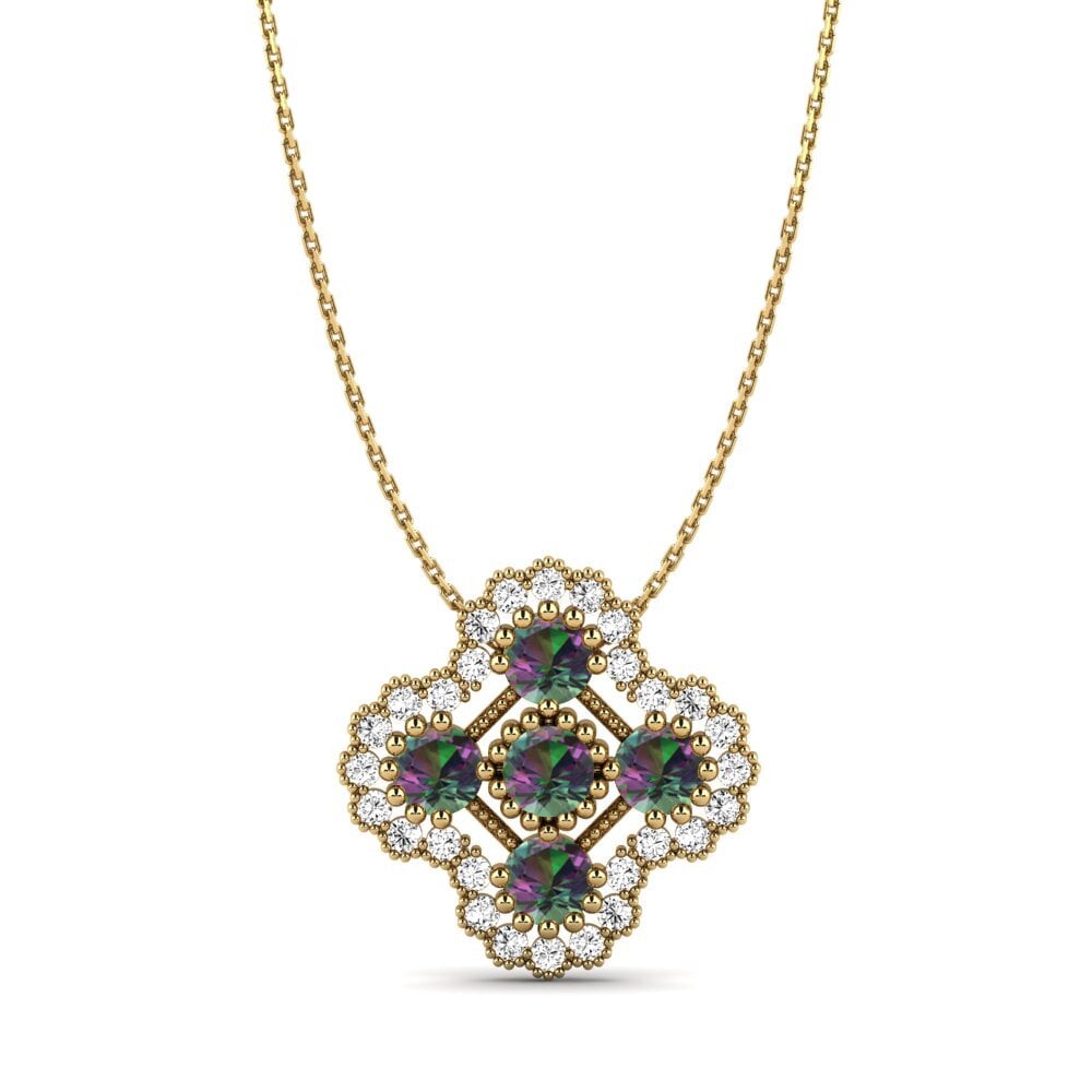Mystic Topaz Women's Pendant Kedda