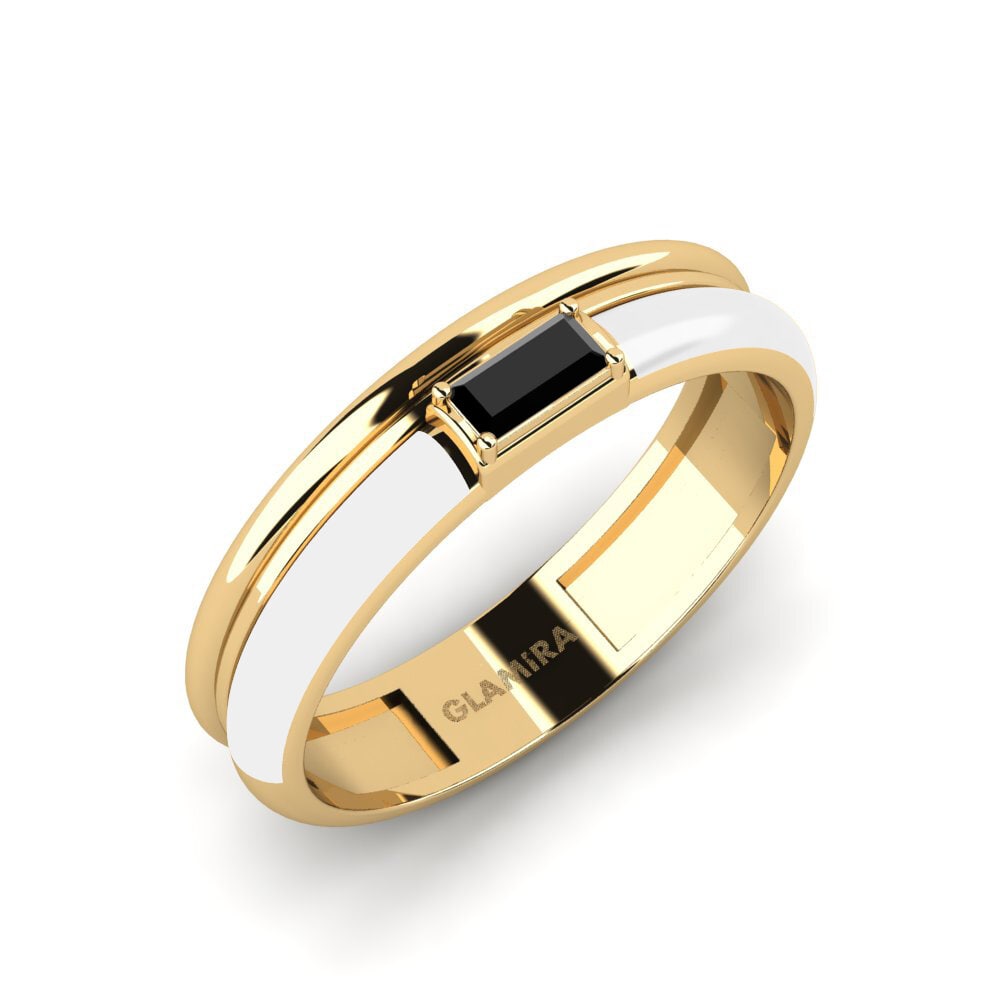 Schwarzer Onyx Ring Kefalonia