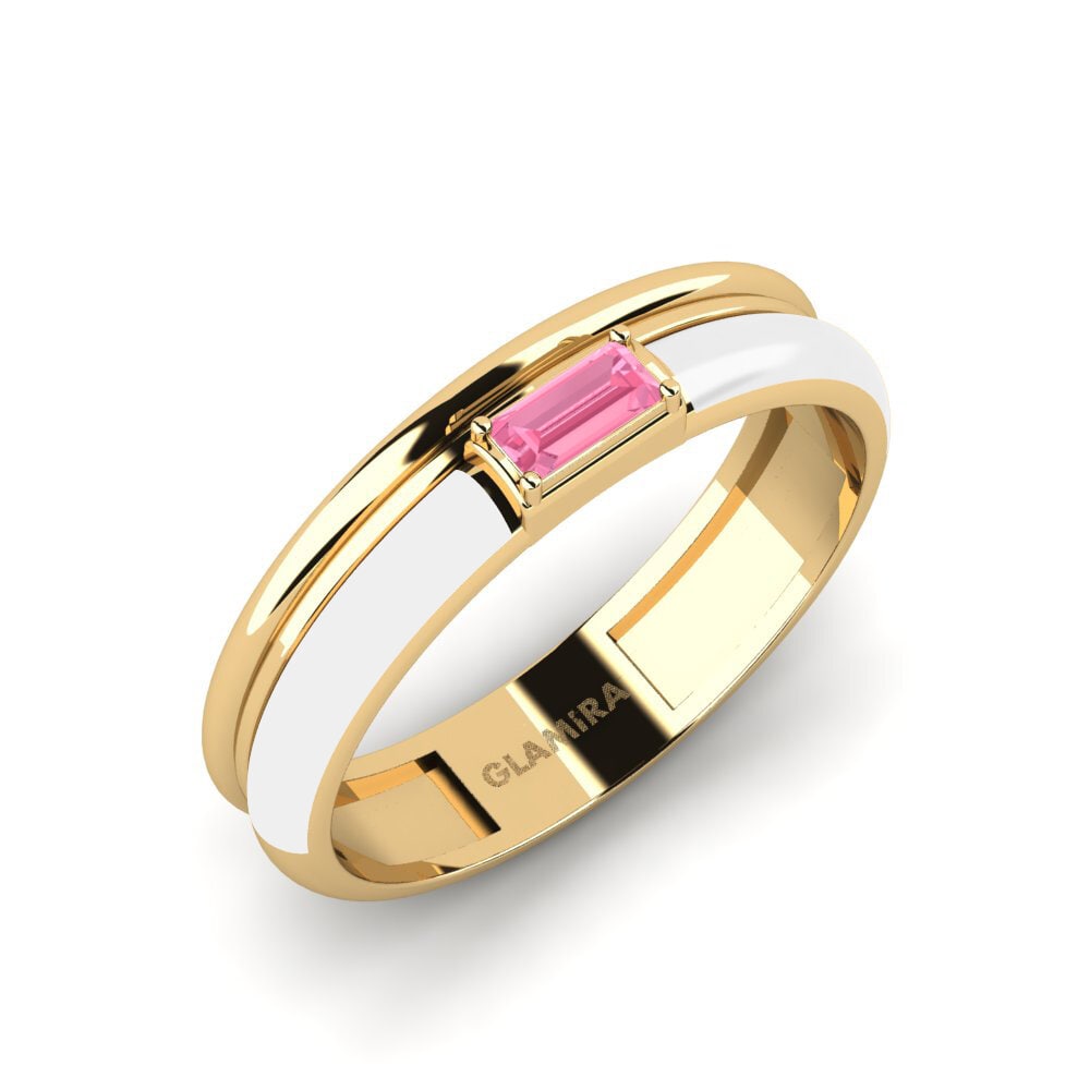 Saphir Rose Bague Kefalonia