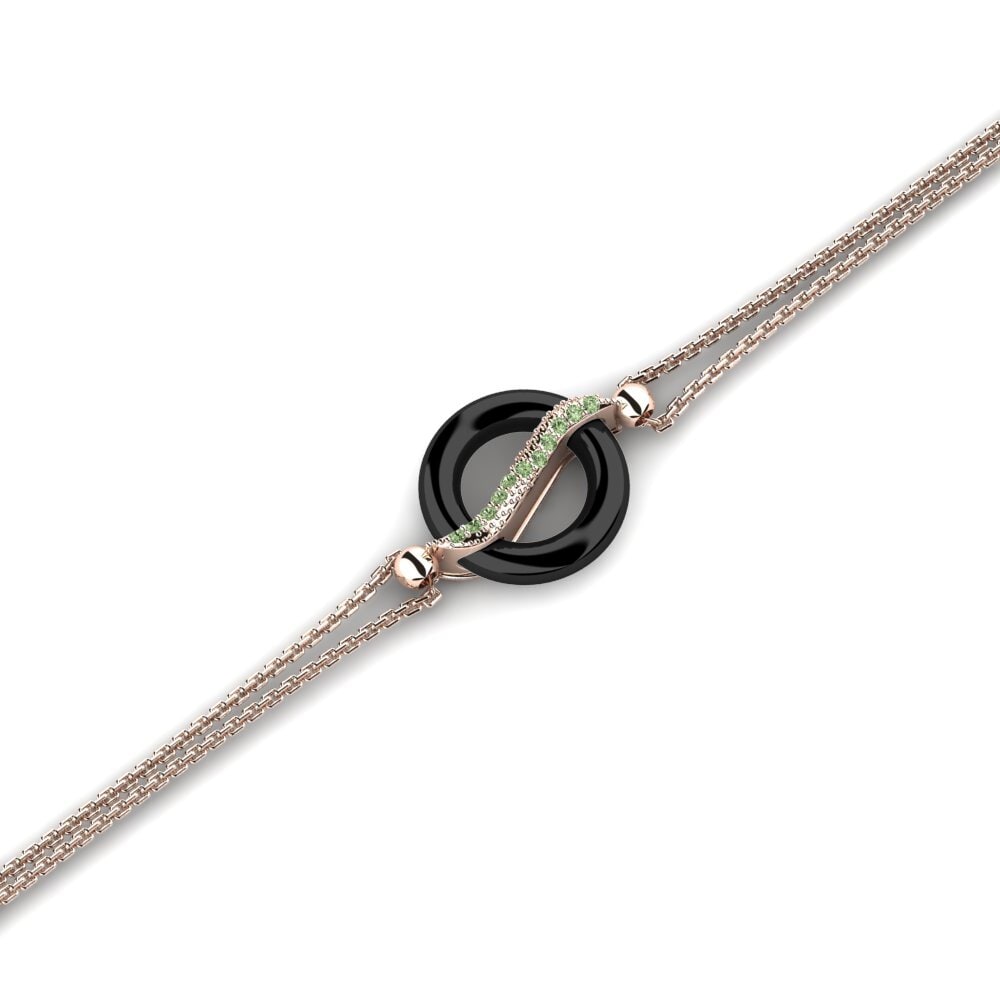 Grüner Diamant Damen armband Kehl