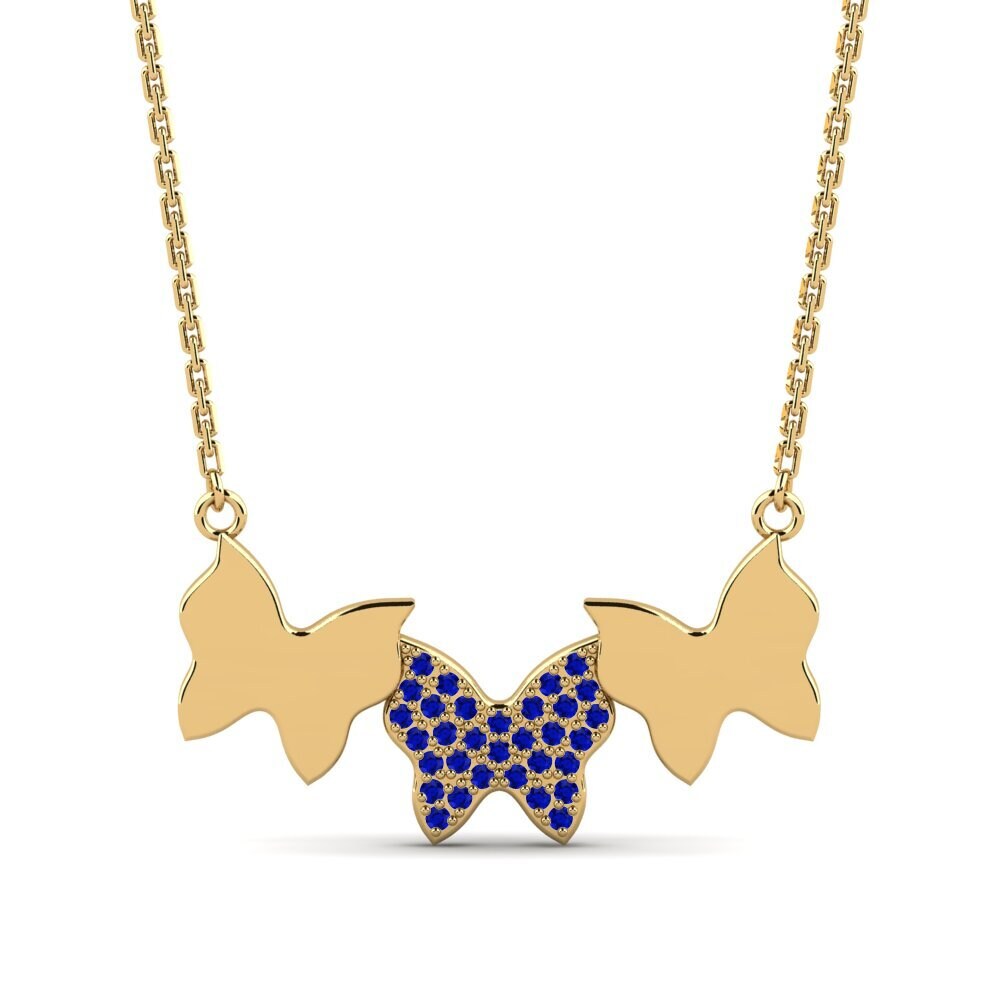 Sapphire Women's Necklace Kelbeni